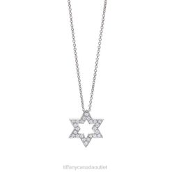 Tiffany Star of David Pendant Unisex 0J0F580 Jewelry