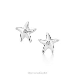Tiffany Starfish Earrings Unisex 0J0F911 Jewelry