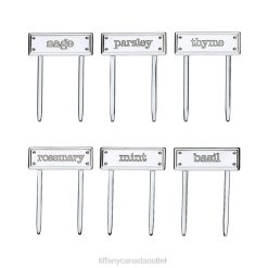 Tiffany Sterling Silver Herb Markers Unisex 0J0F2672 Home Decor
