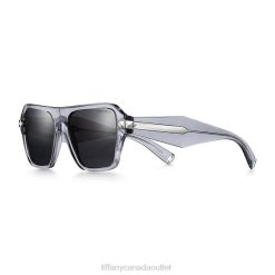 Tiffany Sunglasses Unisex 0J0F2497 Accessories in Dark Gray Acetate with Gray Lenses