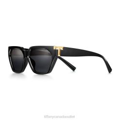 Tiffany Sunglasses Unisex 0J0F2501 Accessories in Black Acetate with Gray Gradient Lenses