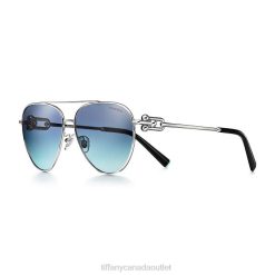 Tiffany Sunglasses Unisex 0J0F2507 Accessories in Silver-colored Metal