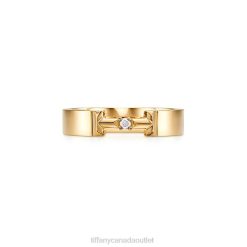 Tiffany True Diamond Link Ring Unisex 0J0F1742 Jewelry