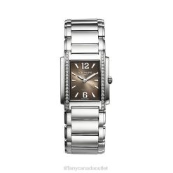 Tiffany Twenty-4 Watch Women 0J0F2004 Classic Item in Stainless Steel