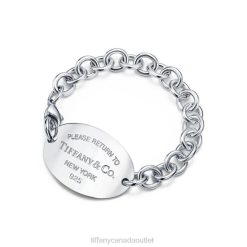 Tiffany Ultra Oval Tag Bracelet Unisex 0J0F1427 Jewelry