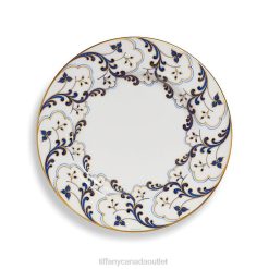 Tiffany Valse Bleue Dinner Plate Unisex 0J0F2034 Home Decor in Bone China
