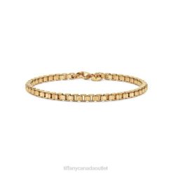 Tiffany Venetian Link Bracelet in 18k Gold Unisex 0J0F1037 Jewelry
