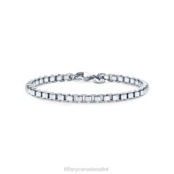 Tiffany Venetian Link Bracelet Unisex 0J0F1173 Jewelry in Silver