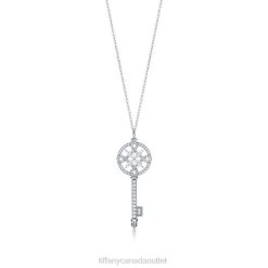 Tiffany Victoria Round Key Pendant Unisex 0J0F423 Jewelry