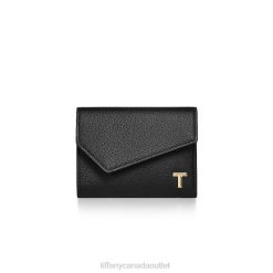 Tiffany Wallet Unisex 0J0F2418 Accessories in Black Leather