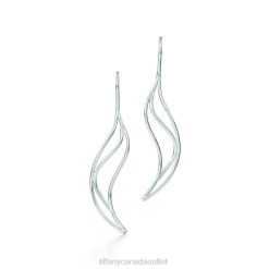 Tiffany Wave Earrings Unisex 0J0F968 Jewelry