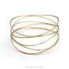 Tiffany Wave Five-row Bangle Unisex 0J0F1140 Jewelry