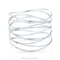 Tiffany Wave Nine-row Bangle Unisex 0J0F1141 Jewelry