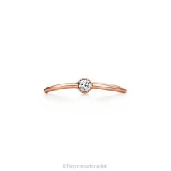Tiffany Wave Single-row Diamond Ring Unisex 0J0F1548 Jewelry