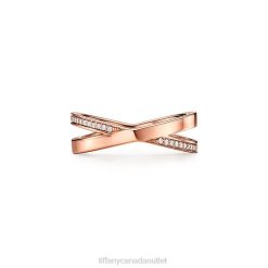 Tiffany X Narrow Ring Unisex 0J0F1459 Jewelry